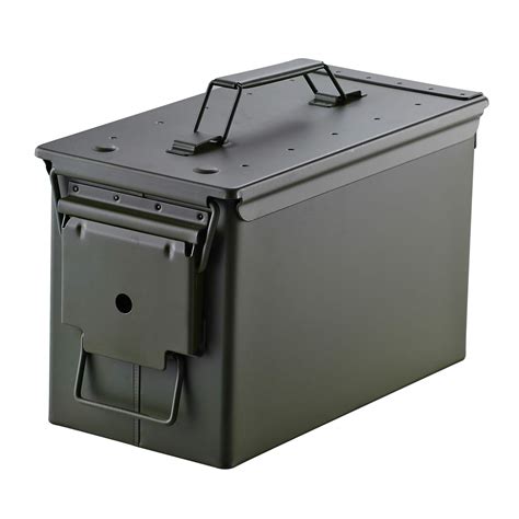 heavy gage metal air tight box|50 Cal Ammo Can Holder Box (Army Green) .